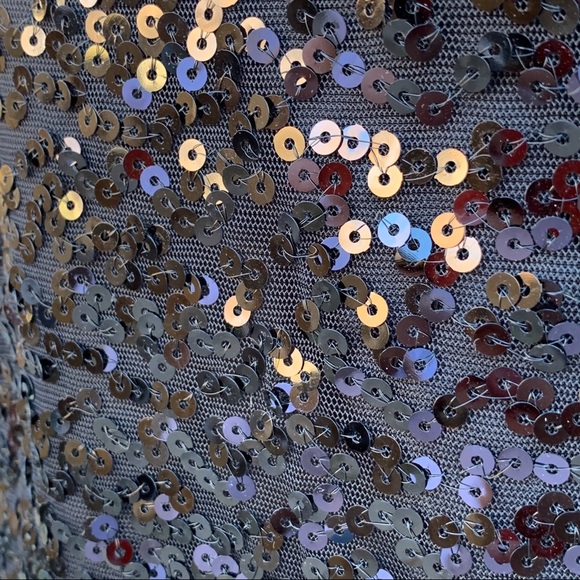 Sarah Bridal Black Mesh Sequence Maxi Dress | 14 - Picture 7 of 12